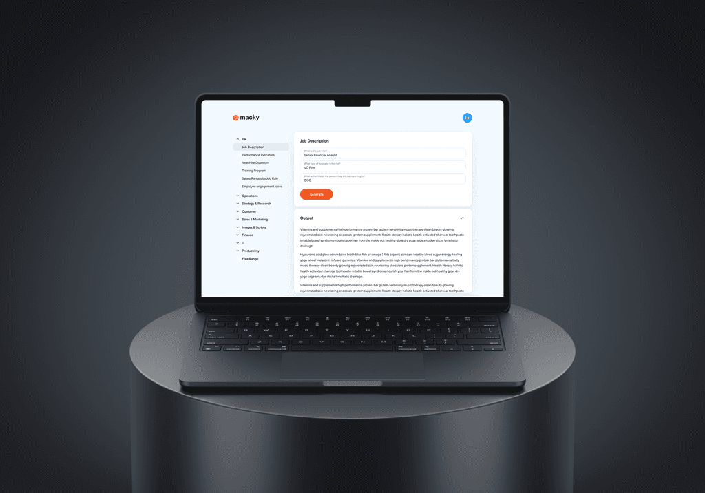 Macky AI — Anatic case study