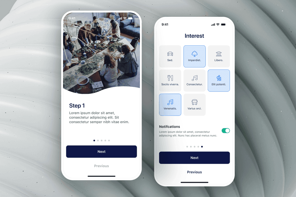 Smart City App — design detail